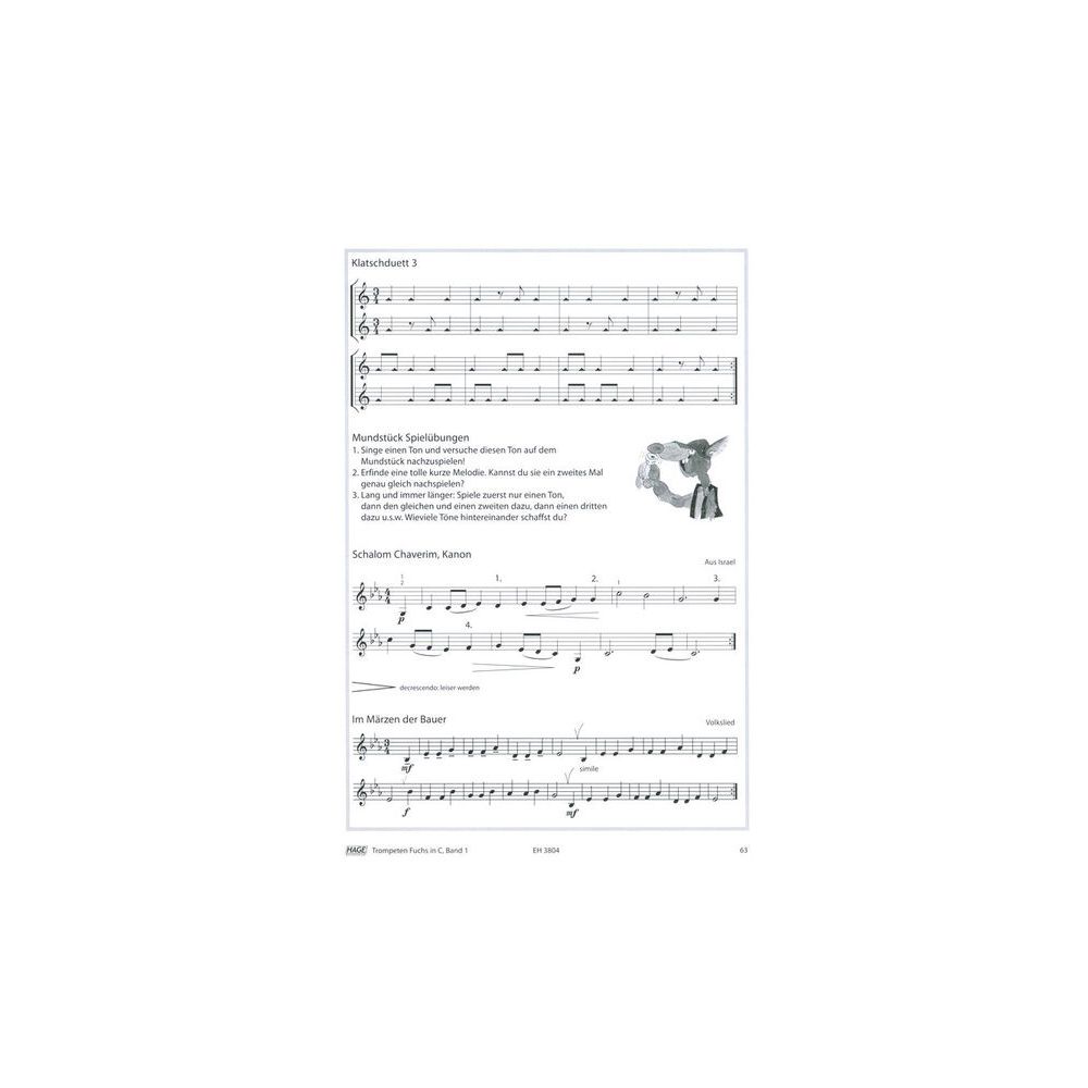 Hage Musikverlag Trompeten Fuchs C – Thomann Ireland