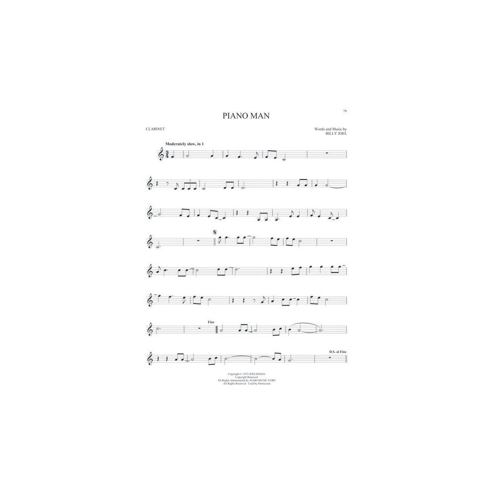 Hal Leonard 101 Popular Songs Clarinet – Thomann Ireland