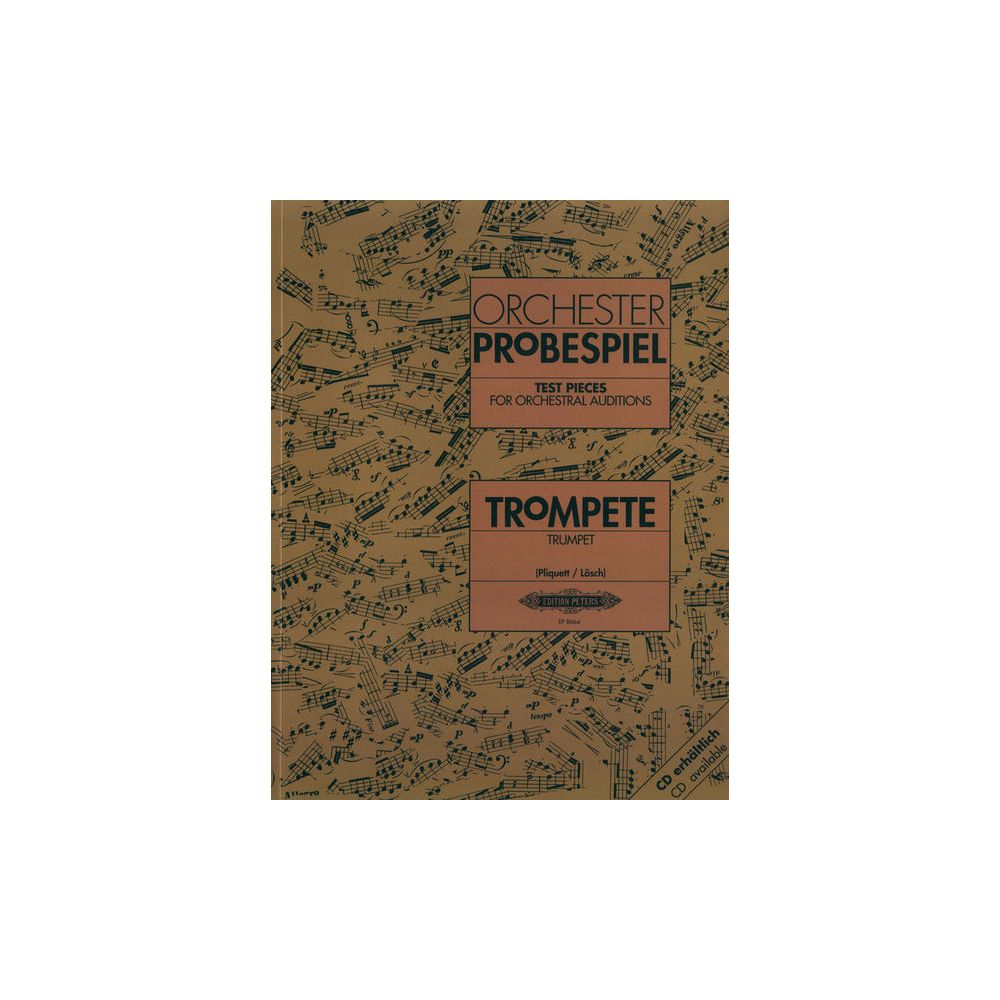 Edition Peters Orchester Probespiel Trompete – Thomann Ireland