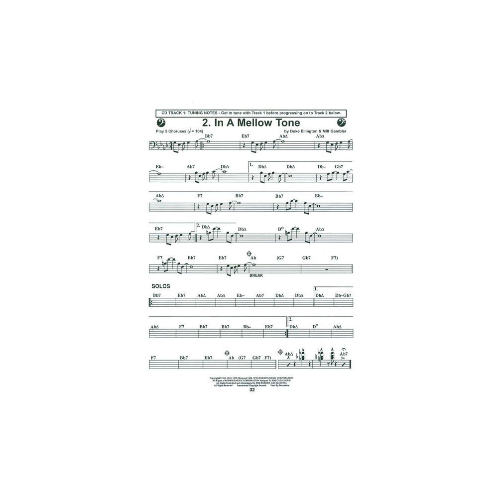 Jamey Aebersold In A Mellow Tone – Thomann Ireland