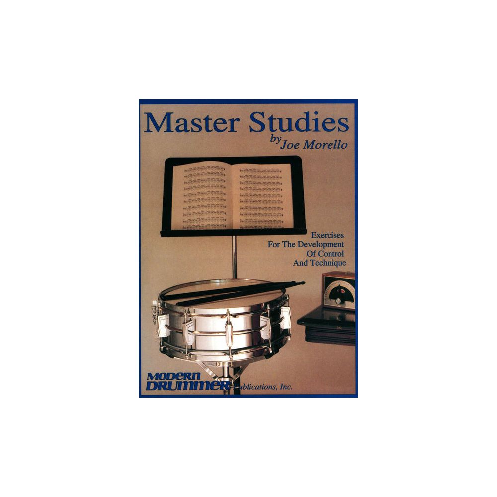 Modern Drummer Publications Master Studies 1 – Thomann Ireland