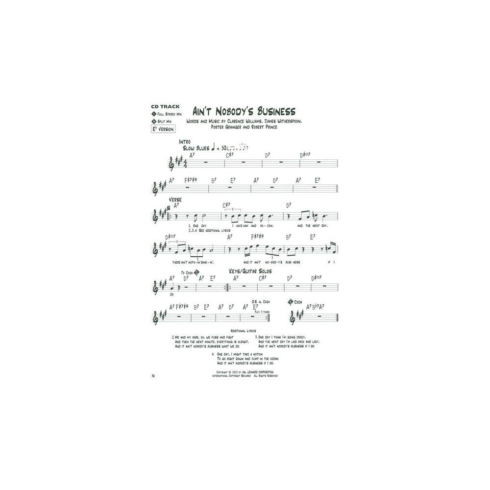 Hal Leonard Blues Play