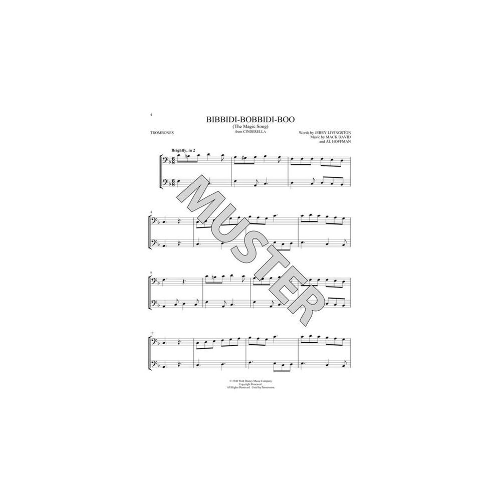 Hal Leonard Disney Songs For Two Trombone – Thomann Ireland