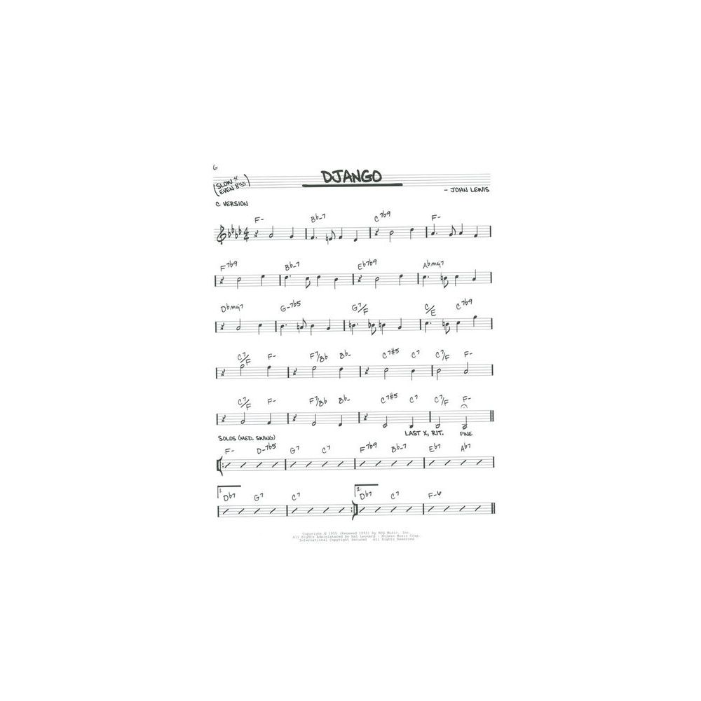 Hal Leonard 1950s Jazz Play