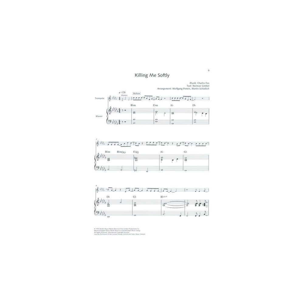 Schott Pop Ballads Trumpet – Thomann Ireland