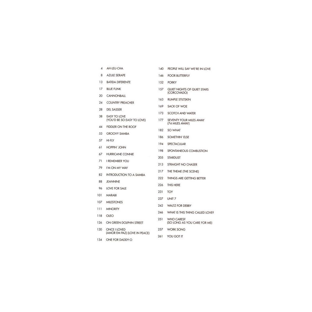 Hal Leonard Cannonball Adderley Omnibook C – Thomann Ireland