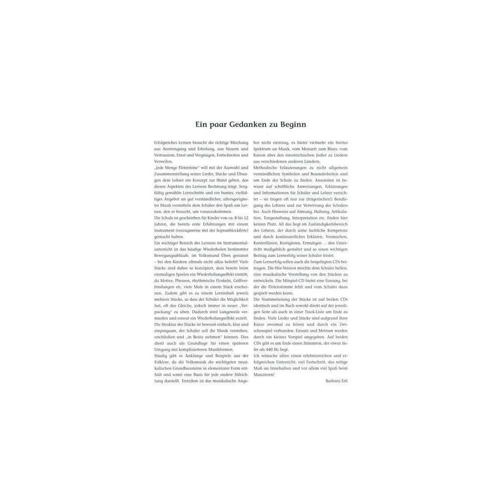 Holzschuh Verlag Jede Menge Flötentöne 1 Alt DL – Thomann Ireland
