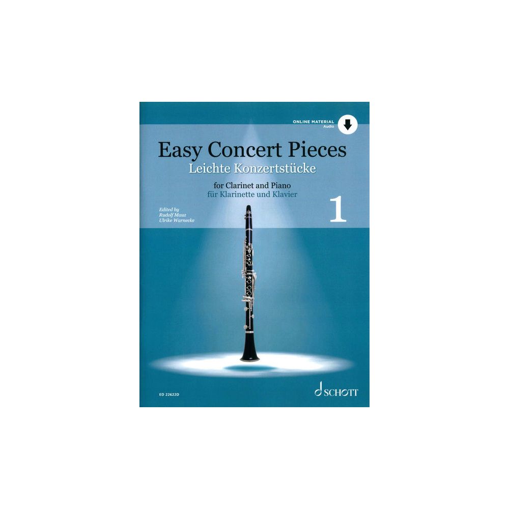 Schott Easy Concert Pieces Clarinet 1 – Thomann Ireland