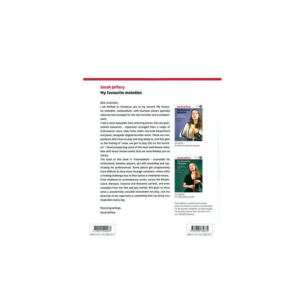 Schott My Favourite Melodies Alto – Thomann Ireland