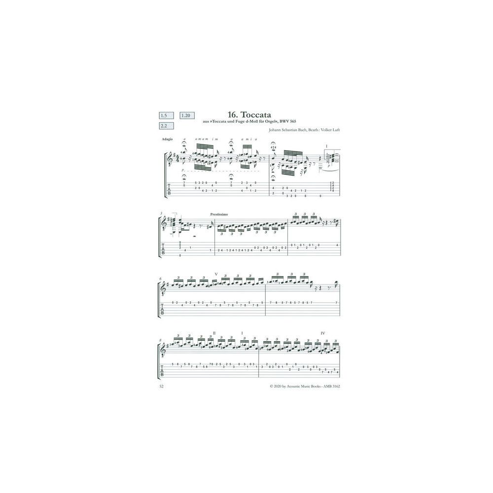 Acoustic Music Books 22 Masterworks J.S.Bach – Thomann Ireland