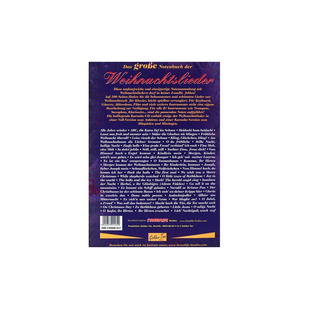 Streetlife Music Christmas Weihnacht – Thomann Ireland