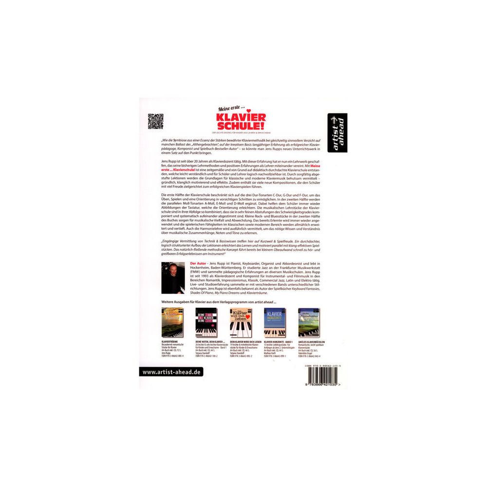 Artist Ahead Musikverlag Meine erste Klavierschule! – Thomann Ireland