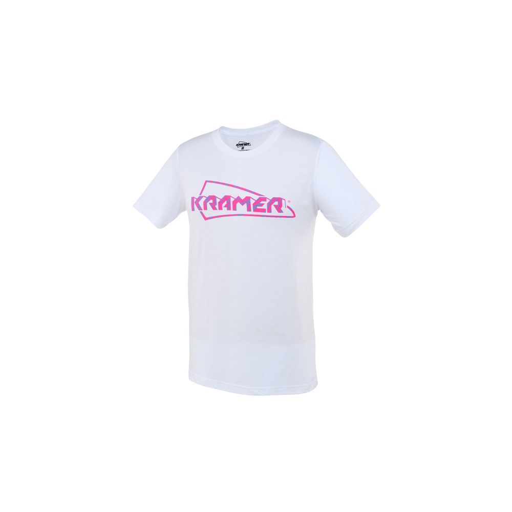 Kramer Guitars Tiger Stripe Tee White XL – Thomann Ireland
