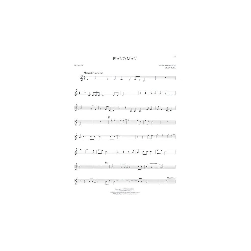 Hal Leonard 101 Popular Songs Trumpet – Thomann Ireland