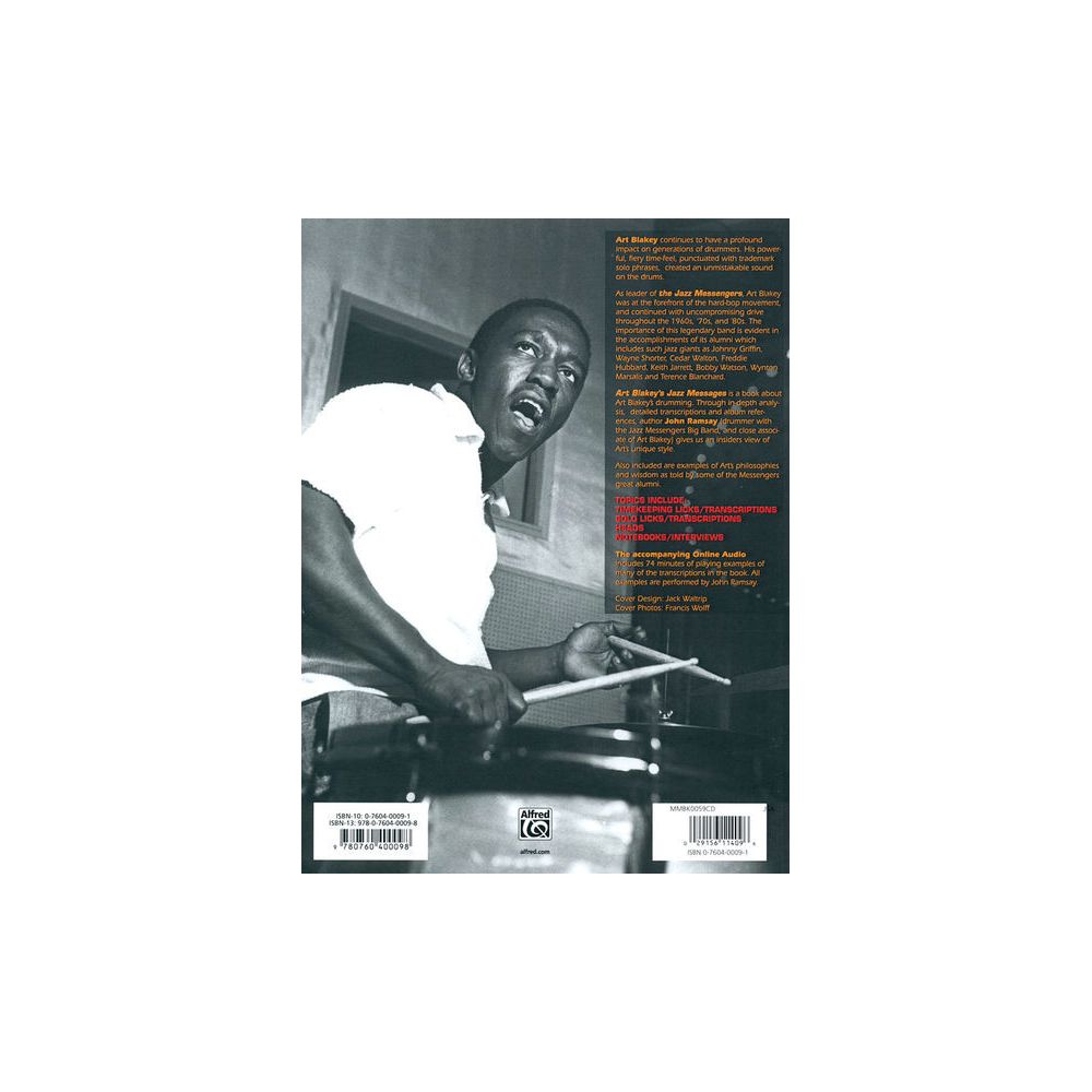 Alfred Music Publishing Art Blakey's Jazz Messages – Thomann Ireland