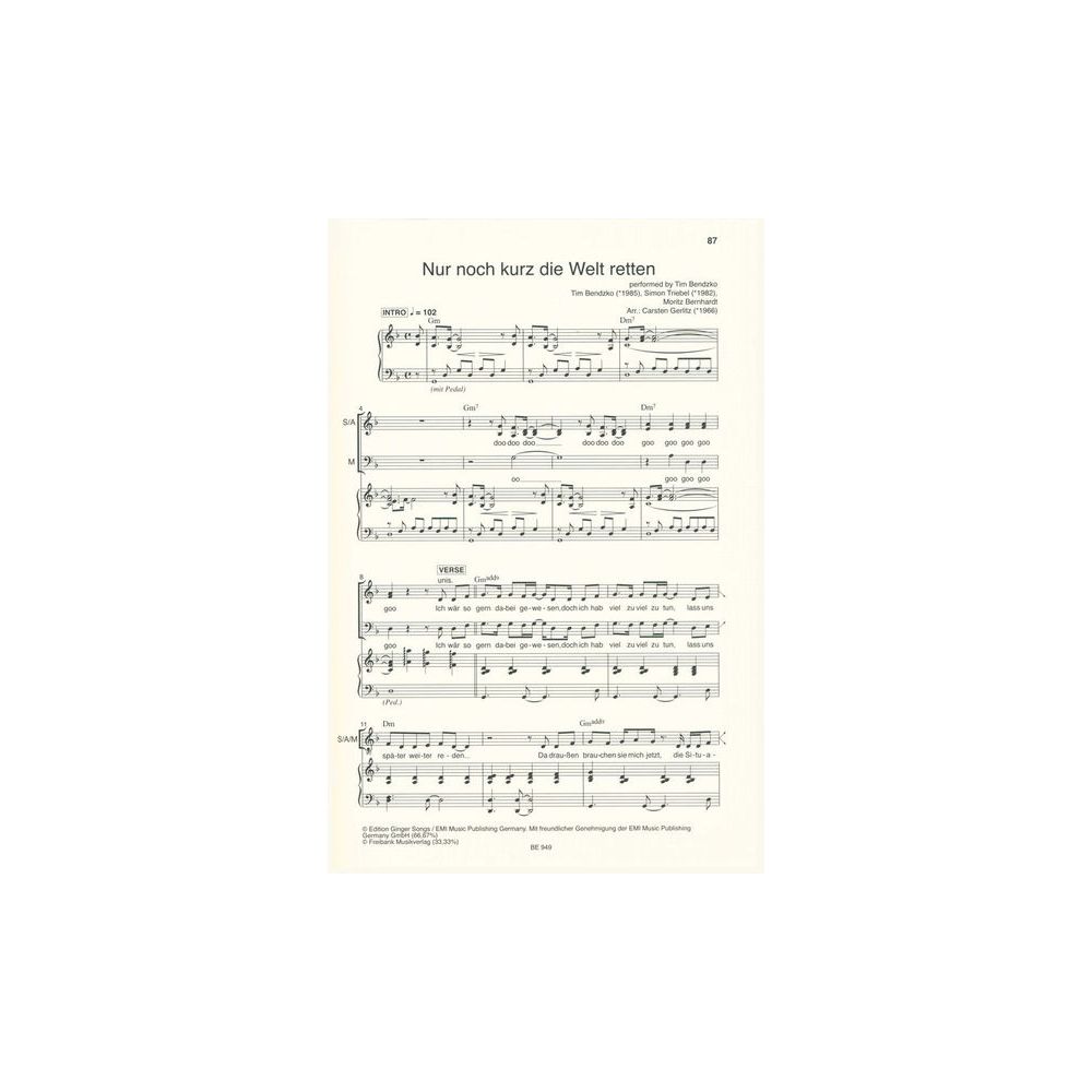 Bosse Verlag Three! – Thomann Ireland