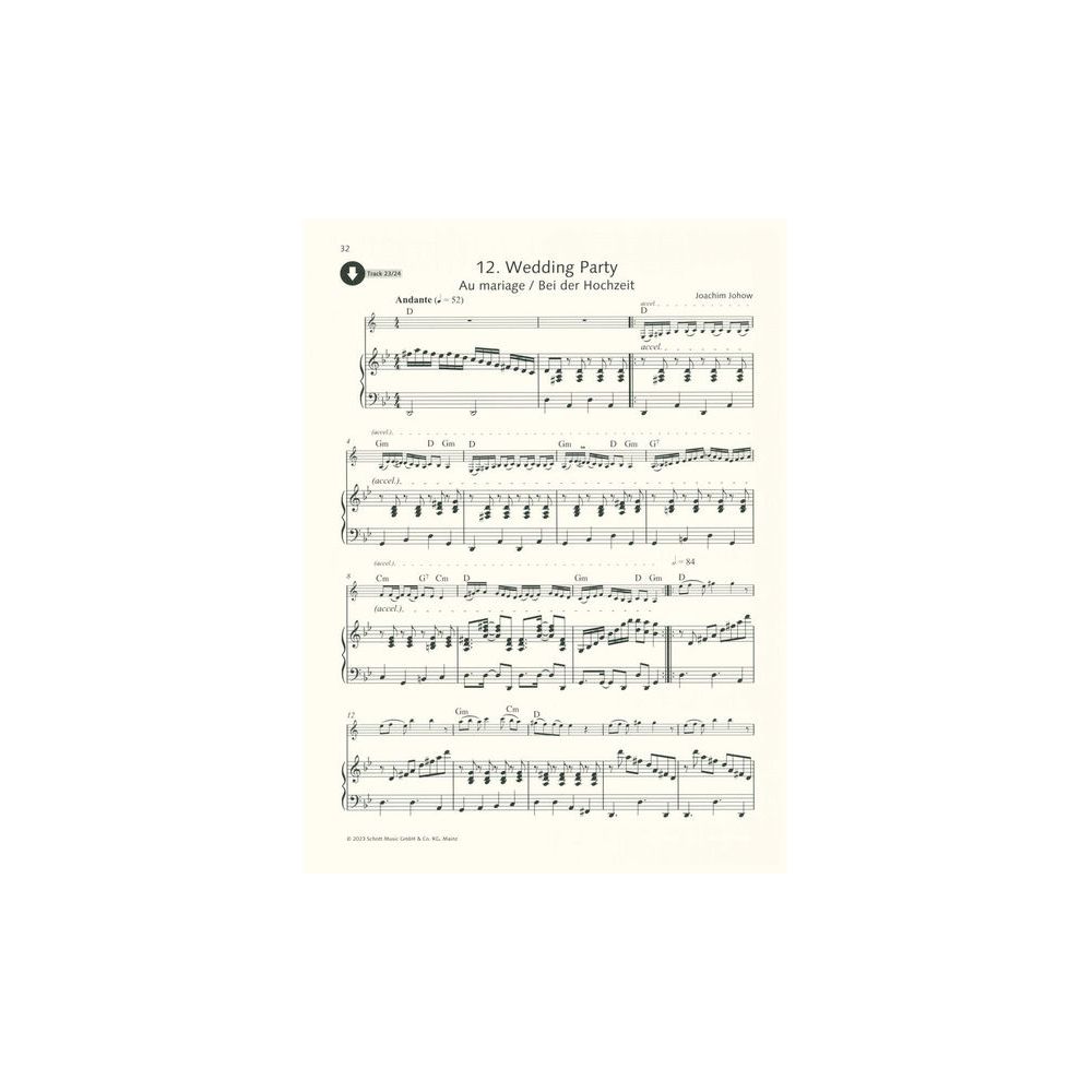 Schott New Klezmer Tunes For Clarinet – Thomann Ireland