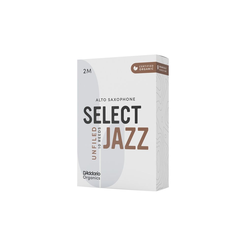 DAddario Woodwinds Organic Sel. Jazz Unf. ALT 2M – Thomann Ireland