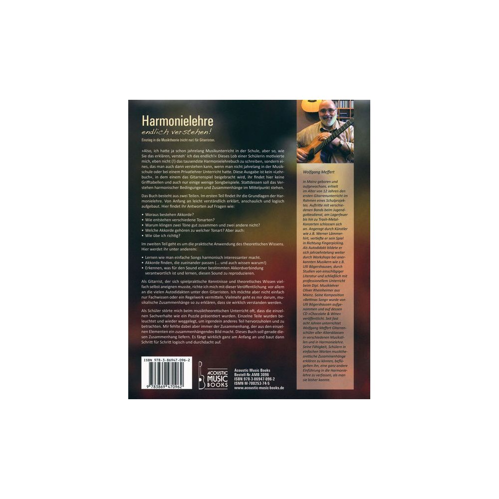 Acoustic Music Books Harmonielehre verstehen 1 – Thomann Ireland