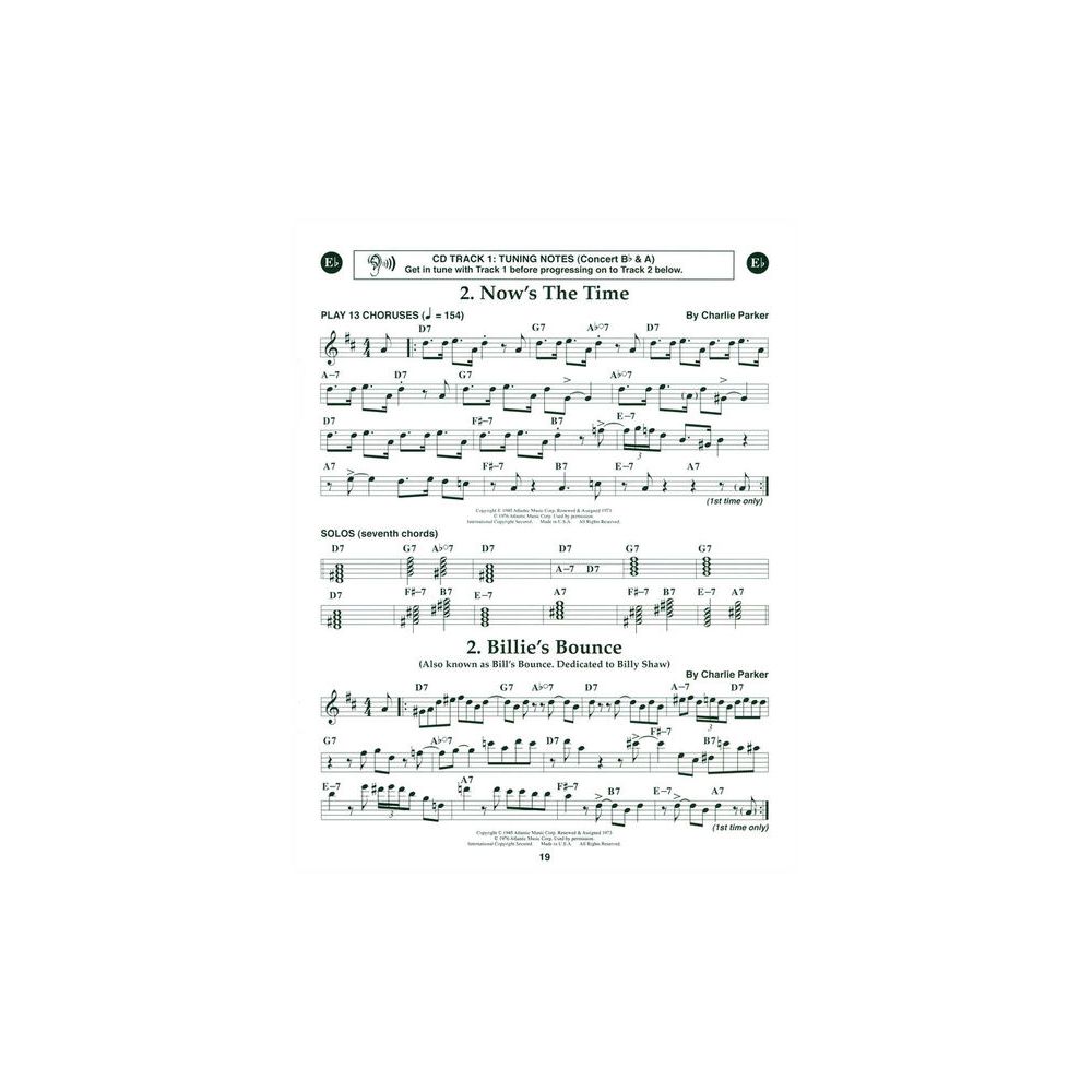 Jamey Aebersold Charlie Parker – Thomann Ireland