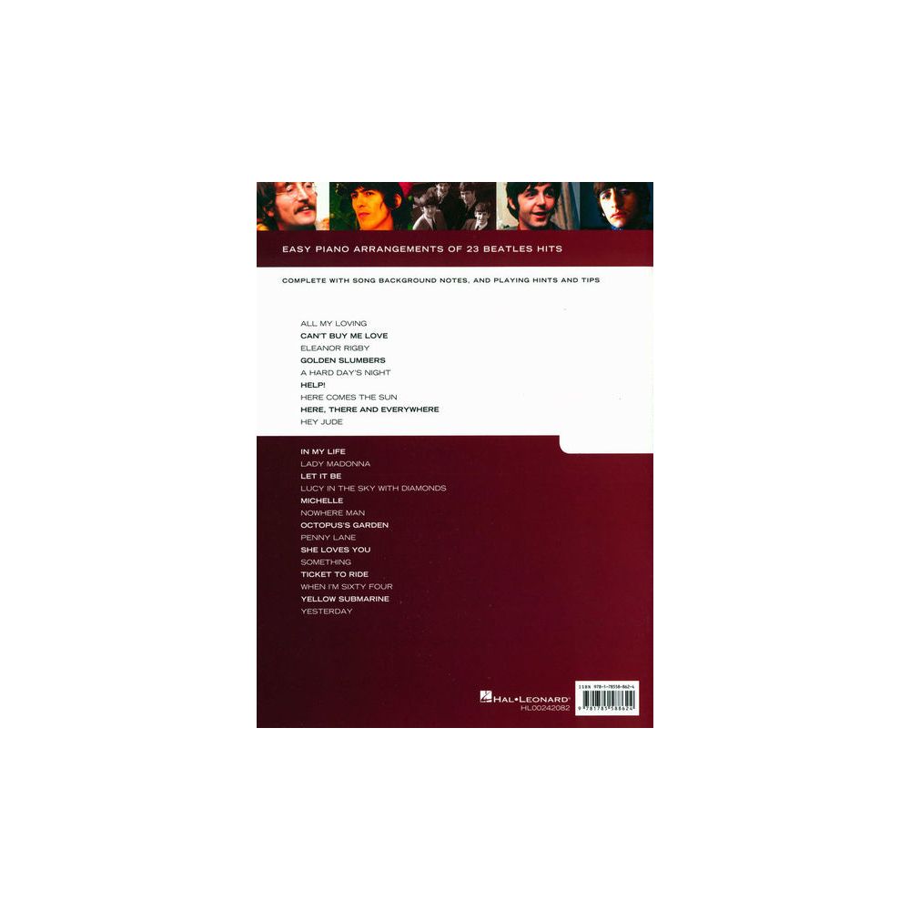 Hal Leonard Really Easy Piano The Beatles – Thomann Ireland