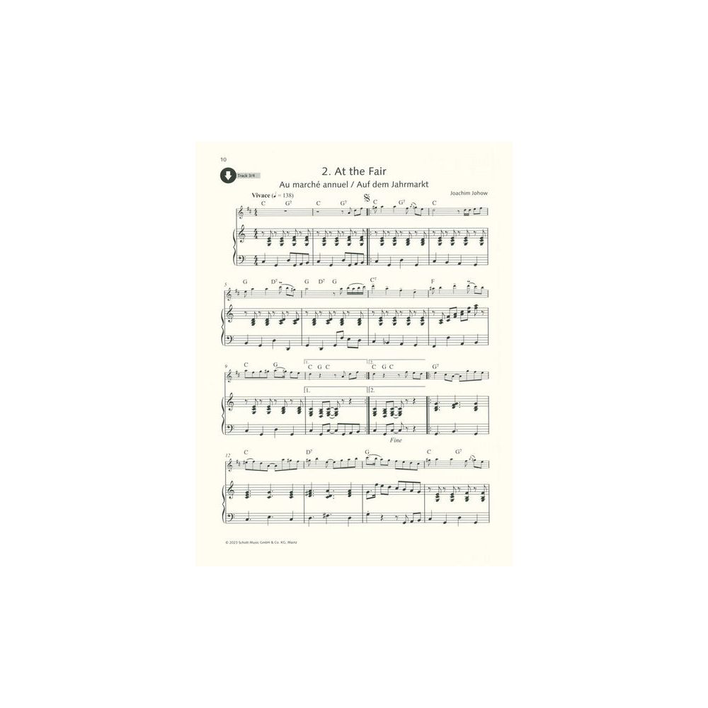 Schott New Klezmer Tunes For Clarinet – Thomann Ireland