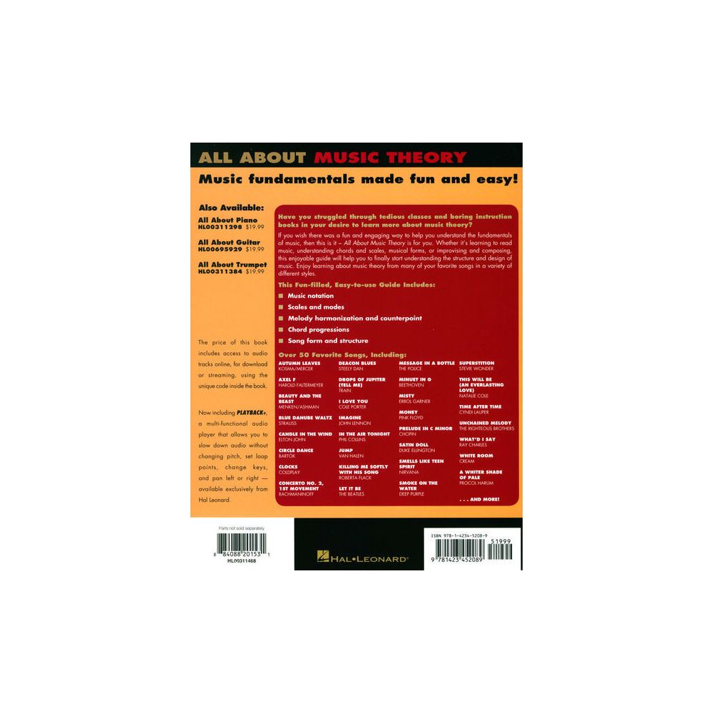 Hal Leonard All About Music Theory – Thomann Ireland