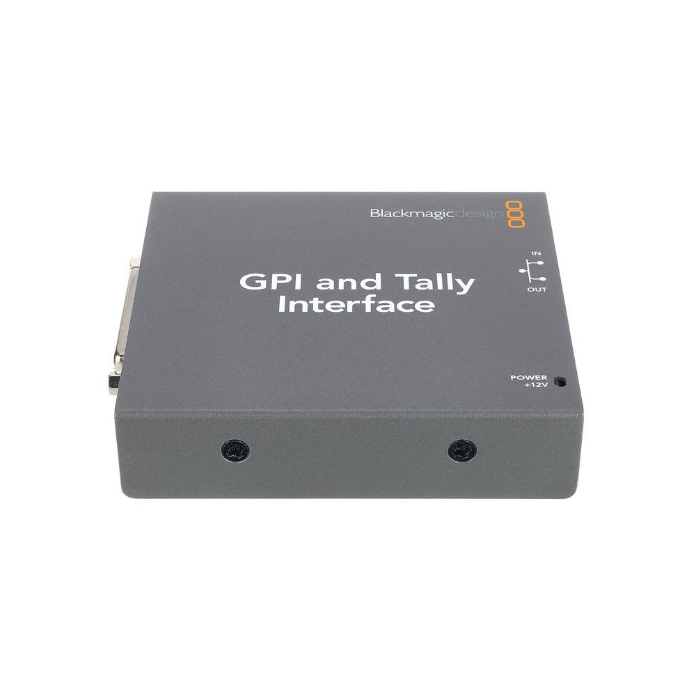 Blackmagic Design GPI and Tally Interface – Thomann Ireland