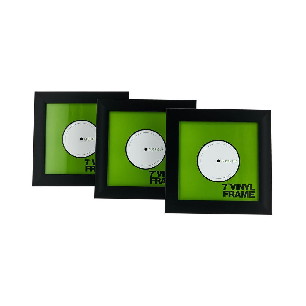 Glorious 7" Vinyl Frame Set Black – Thomann Ireland