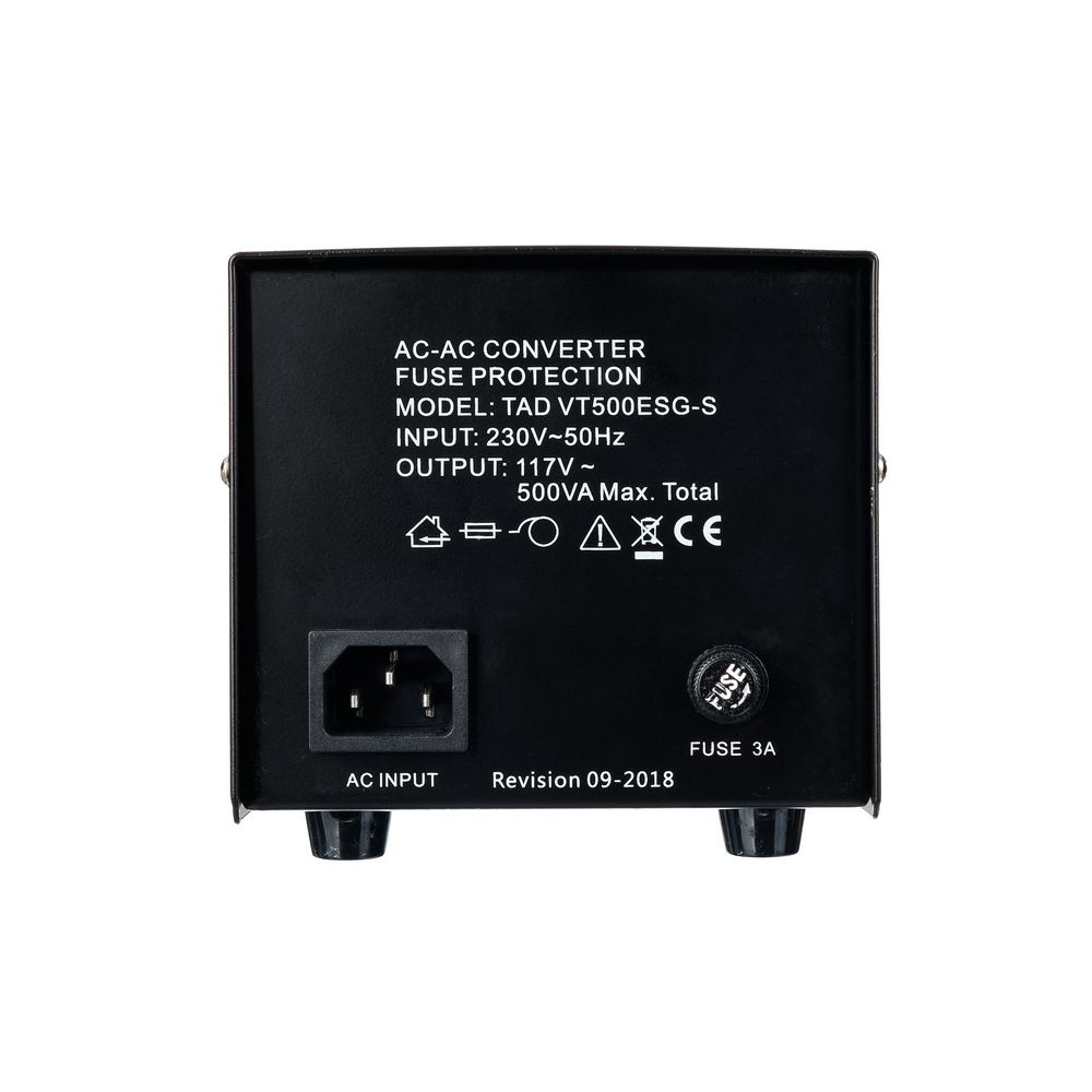 TAD Transformer 230/115V 500VA – Thomann Ireland