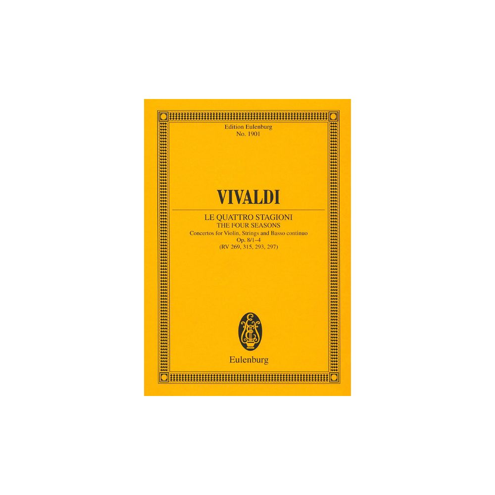 Edition Eulenburg Vivaldi Die vier Jahreszeiten – Thomann Ireland