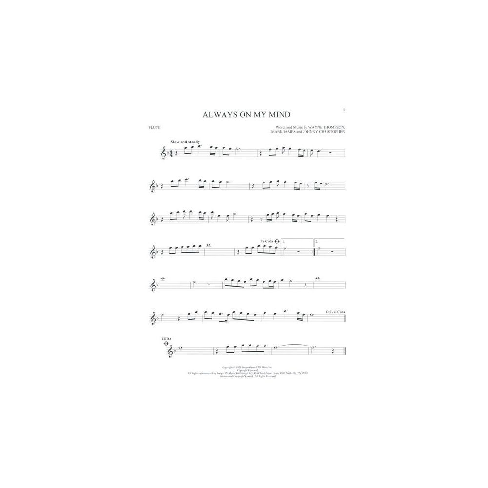 Hal Leonard 101 Beautiful Songs Flute – Thomann Ireland