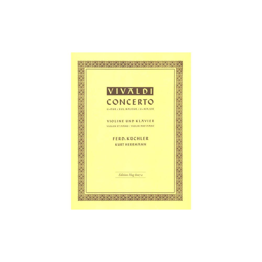 Edition Hug Vivaldi Concert G