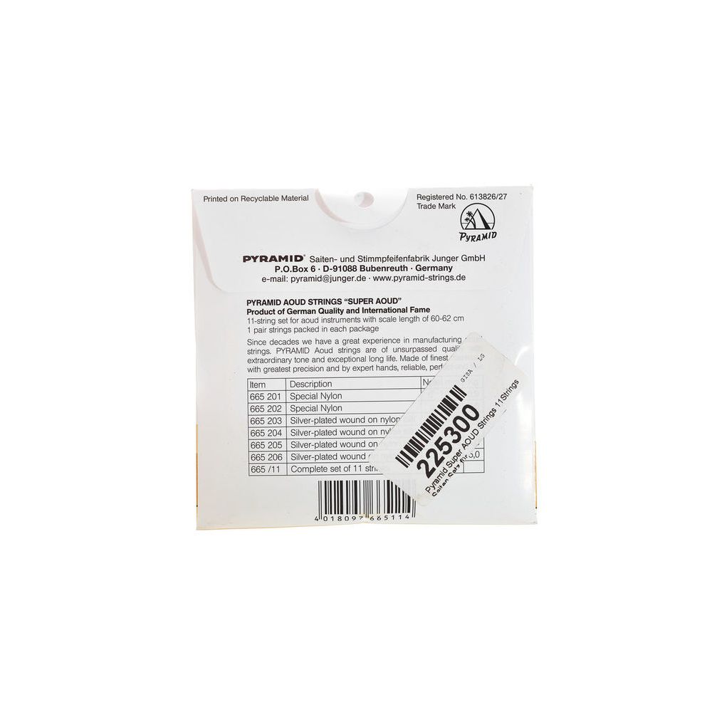 Pyramid Super AOUD Strings 11Strings – Thomann Ireland