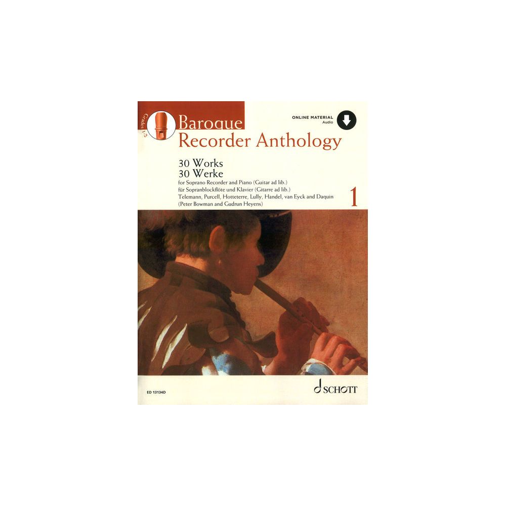 Schott Baroque Recorder Anthology 1 – Thomann Ireland