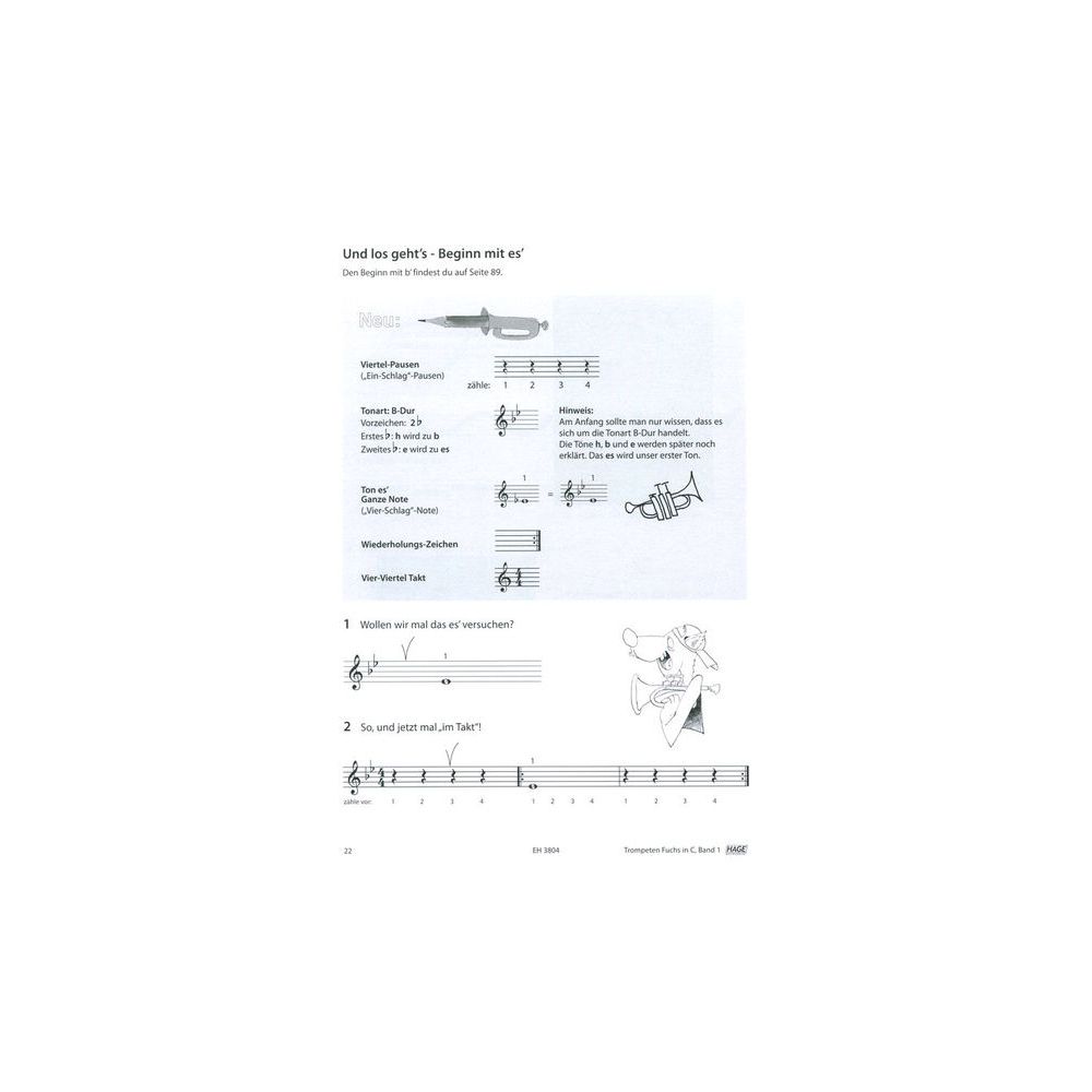 Hage Musikverlag Trompeten Fuchs C – Thomann Ireland