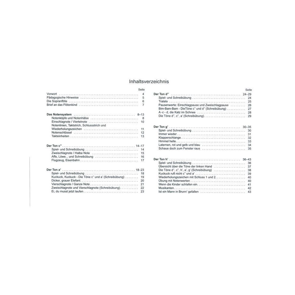 Heinrichshofen Verlag Der Flötenvogel 1 – Thomann Ireland