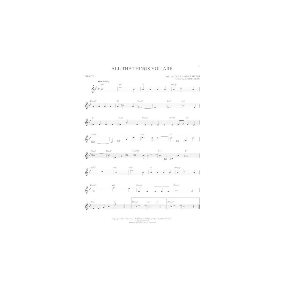 Hal Leonard 101 Jazz Songs for Trumpet – Thomann Ireland