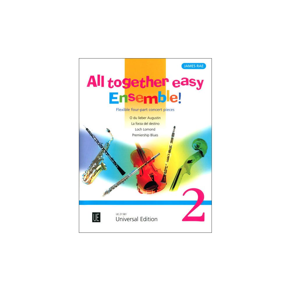 Universal Edition All Together Easy Ensemble 2 – Thomann Ireland