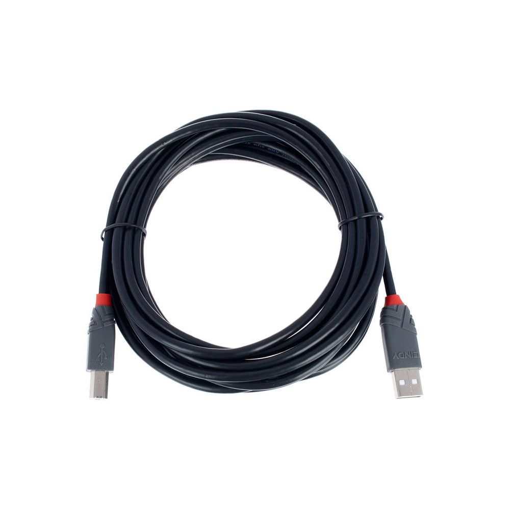 Lindy USB 2.0 Cable Typ A/B 5m – Thomann Ireland