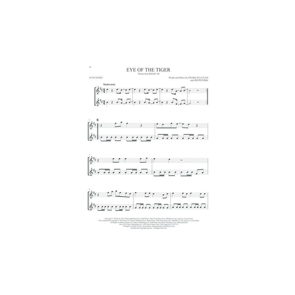 Hal Leonard Pop Classics For Two Alto Sax – Thomann Ireland