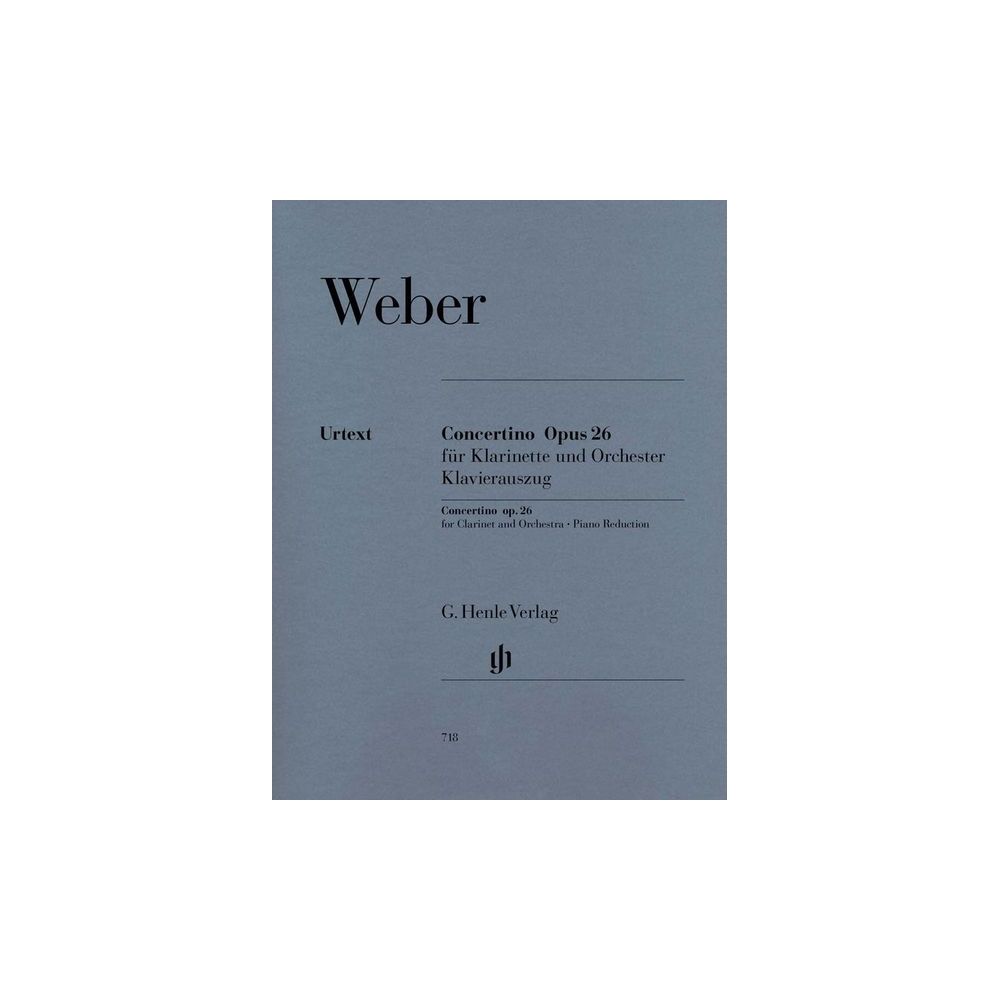 Henle Verlag Weber Concertino op.26 – Thomann Ireland
