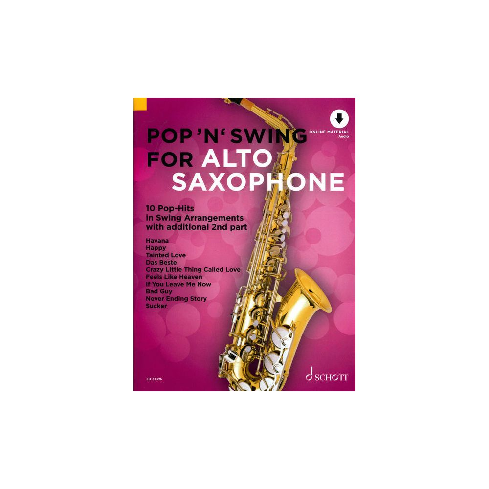 Schott Pop 'n' Swing For Alto Sax – Thomann Ireland
