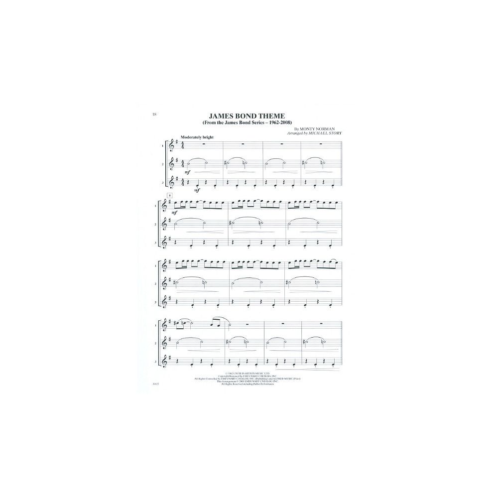 Alfred Music Publishing Movie Trios For All Clarinet – Thomann Ireland