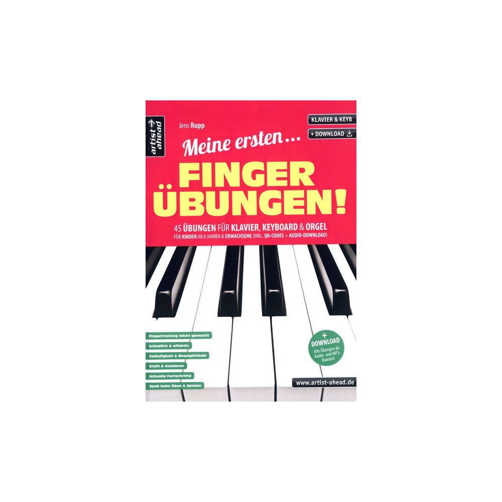 Artist Ahead Musikverlag Meine ersten Fingerübungen – Thomann Ireland