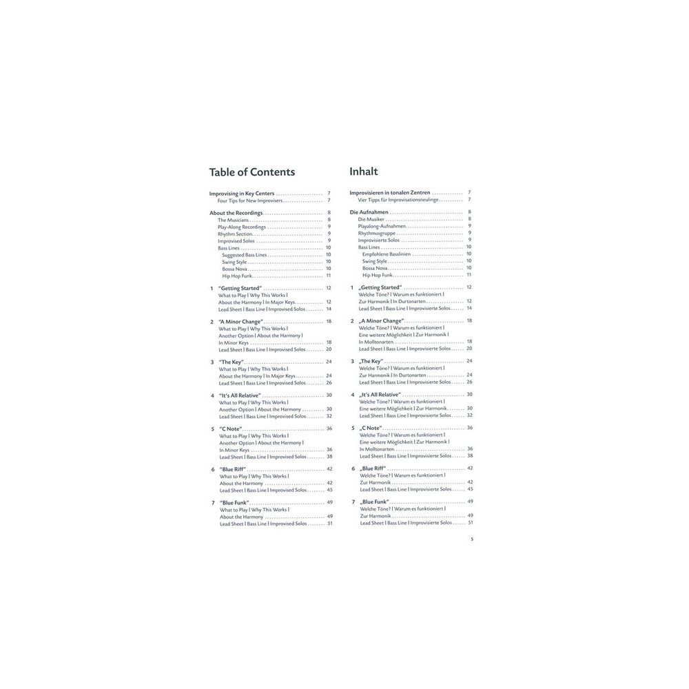 Advance Music Improvisation 101 Bass Clef – Thomann Ireland