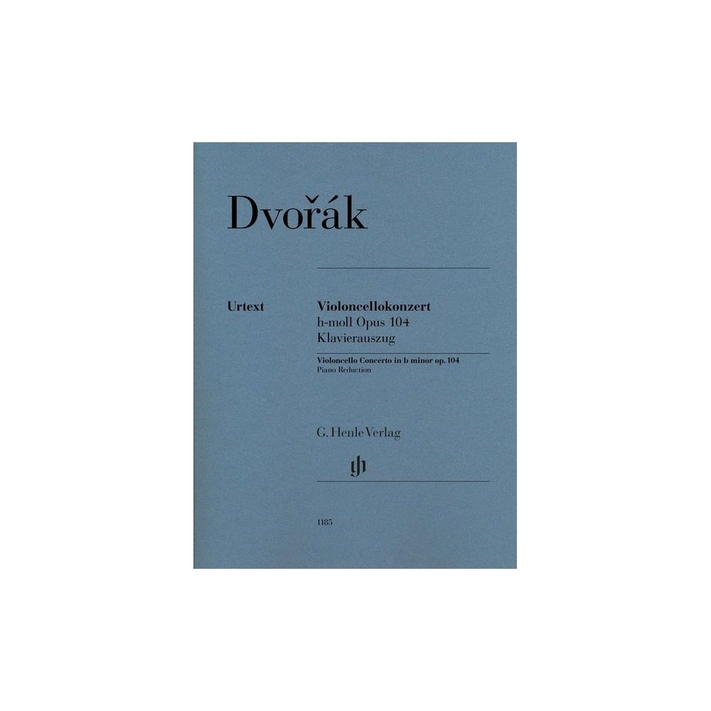 Henle Verlag Dvorak Cellokonzert h