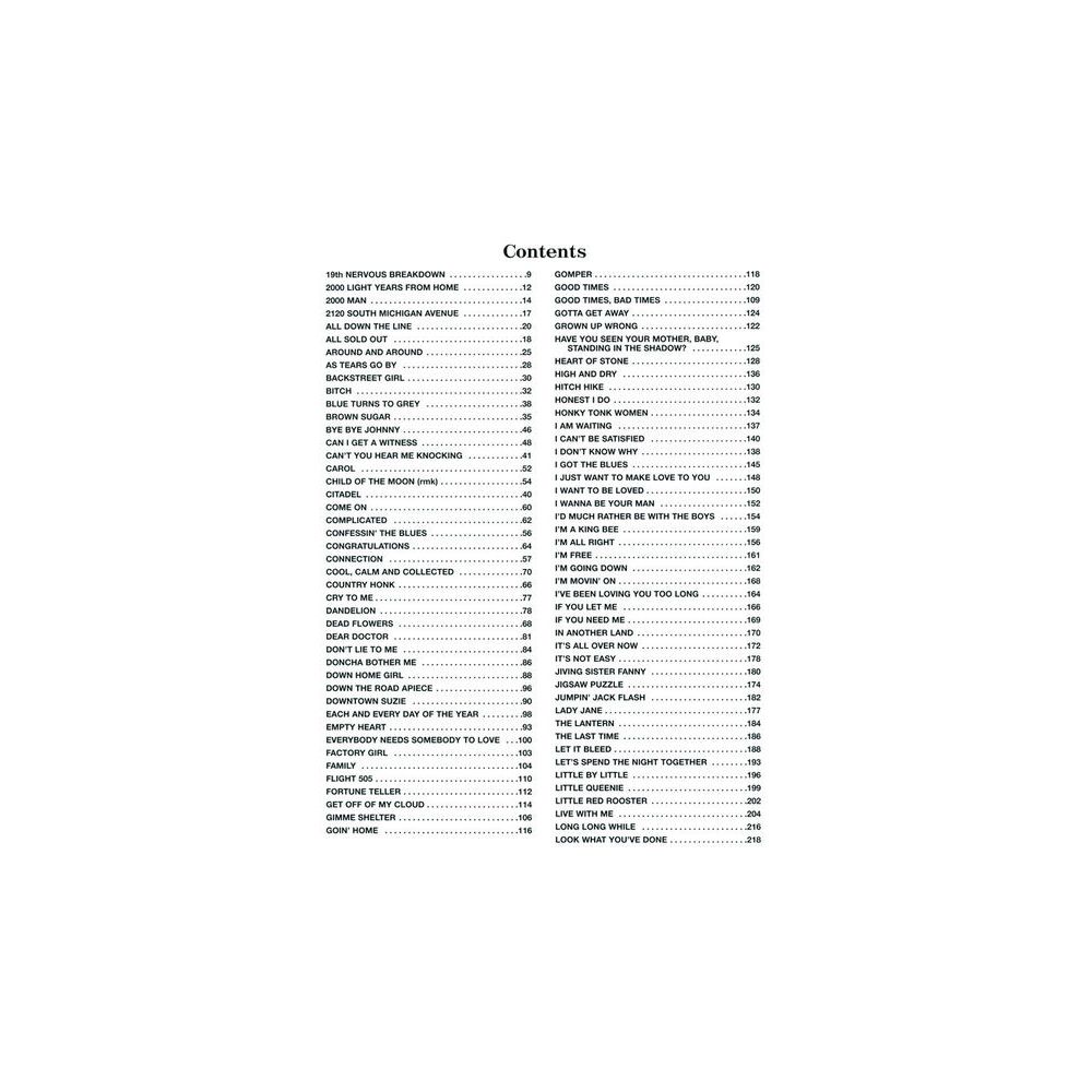 Alfred Music Publishing Rolling Stones Fake Book – Thomann Ireland