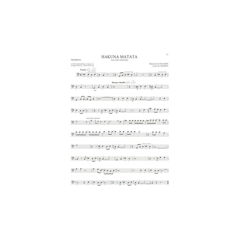 Hal Leonard 101 Disney Songs Trombone – Thomann Ireland