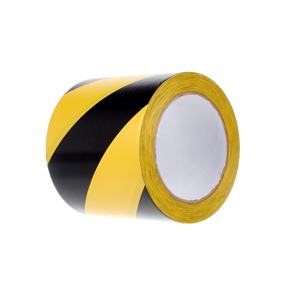 Stairville Warning Tape Black/Yellow 100 – Thomann Ireland